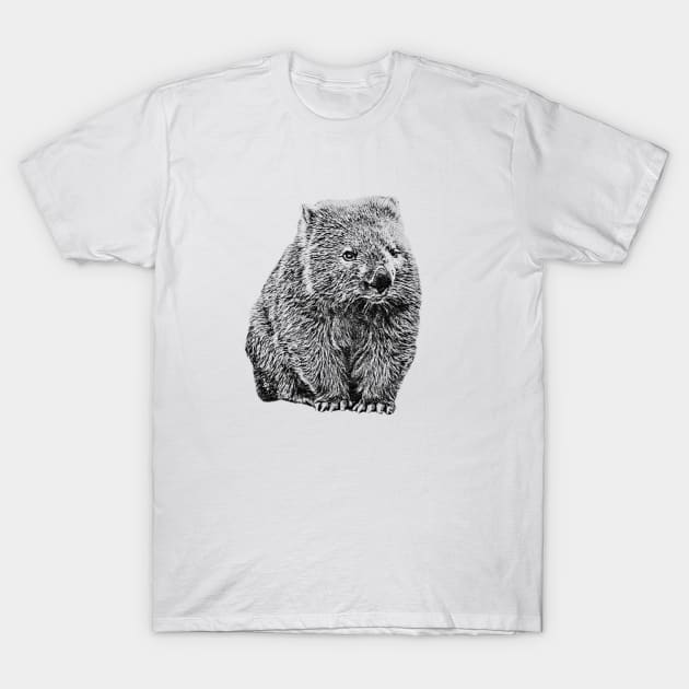 Wombat T-Shirt by Guardi